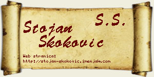 Stojan Skoković vizit kartica